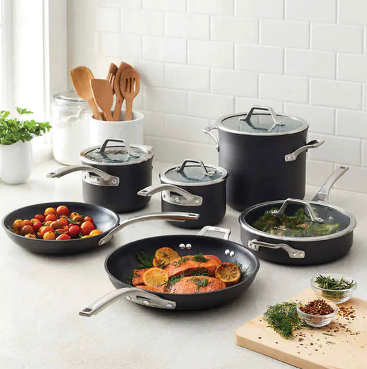 Calphalon Signature 10-Piece Non-Stick Cookware Set!! NEW IN BOX!!