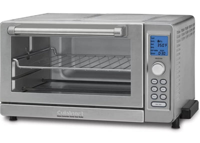 Cuisinart TOB-135N Deluxe Convection Toaster Oven Broiler, Brushed Stainless**new in box**