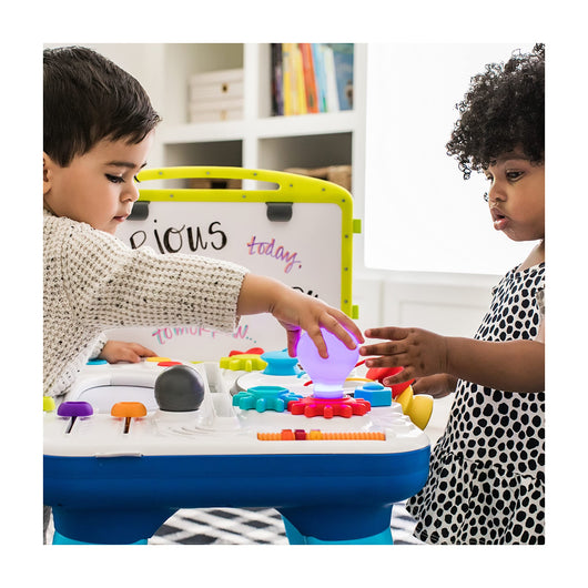 Baby Einstein Curiosity Table Activity Station Table Toddler Toy with Lights and Melodies, Ages 12 Months and Up**New in box**