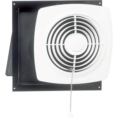 Broan-NuTone 506 Chain-Operated, Through-the-Wall Ventilation Fan White Cover, 430 CFM, 7.5 Sones, 10"**New in box**