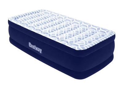 Bestway Fashion 20" Twin Air Mattress with Built-in Pump- NEW IN BOX!!!