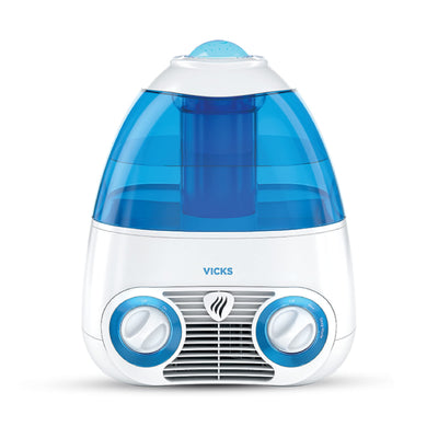 Vicks Starry Night Filtered Cool Mist Humidifier, Medium to Large Rooms, 1 Gallon Tank – Cool Mist Humidifier for Baby and Kids Rooms with Light Up Star Night Light Display, Works with Vicks VapoPads**New in box**