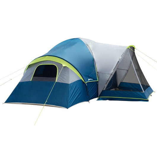 Ozark Trail 10-Person Family Camping Tent, with 3 Rooms and Screen Porch**New**