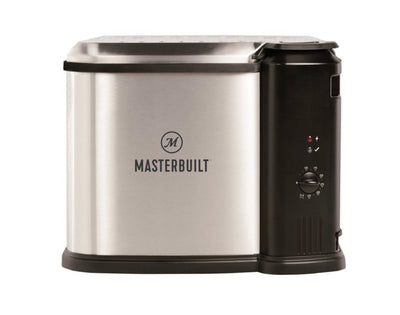 Masterbuilt 10 Liter XL Electric Fryer, Boiler, Steamer in Silver- NEW IN BOX!!!!