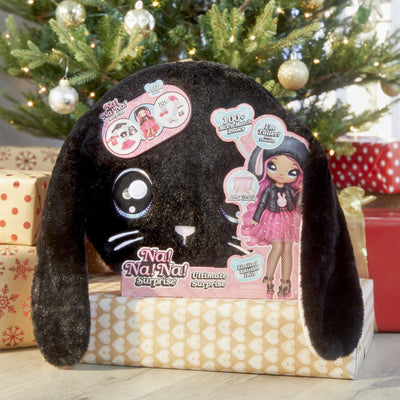 Na! Na! Na! Surprise Ultimate Black Bunny and 11" Fashion Doll Surprise Doll with Clothes & Accessories 100+ Mix & Match Looks for Kids Girls**New**