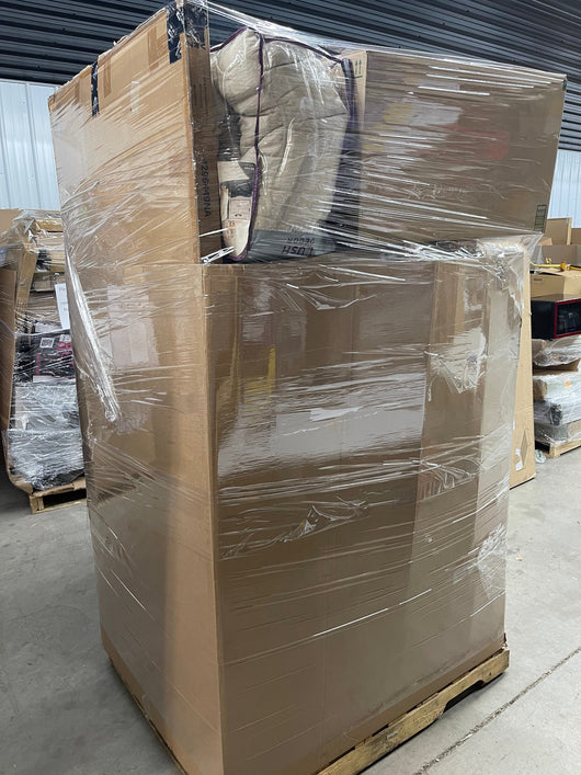 Jumbo huge liquidation pallet- over 7 ft tall ! Pallet number 2345