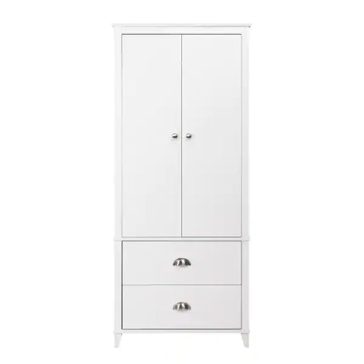 Prepac Yaletown White Armoire- NEW IN BOX!!!