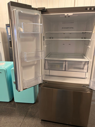 Samsung 22-cu ft French Door Refrigerator with Ice Maker (Fingerprint Resistant Stainless Steel) ENERGY STAR!  -Brand new out of the box