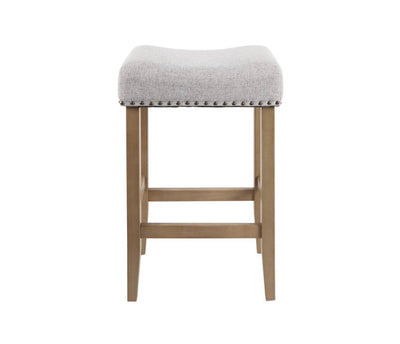 Better Homes & Gardens Light Grey Upholstered 29 inch Barstool- NEW IN BOX!!!