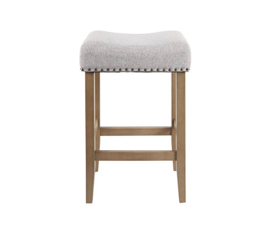 Better Homes & Gardens Light Grey Upholstered 29 inch Barstool- NEW IN BOX!!!
