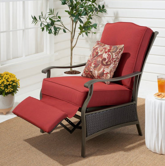 Better Homes & Gardens Providence with Cushion Wicker Outdoor Lounge Chair - Green!  -Brand new and assembled 
