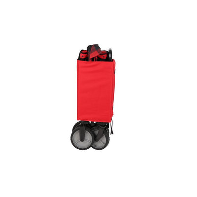 Ozark Trail Buffalo Plaid Folding Multipurpose Camping Wagon Cart, Red and Black**New in Box**