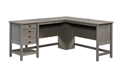 Sauder Cottage Road Wood L-Shaped Desk, Mystic Oak Finish- BRAND NEW IN BOX!!!