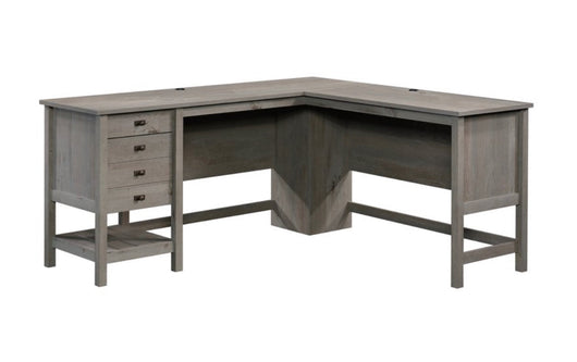 Sauder Cottage Road Wood L-Shaped Desk, Mystic Oak Finish- BRAND NEW IN BOX!!!