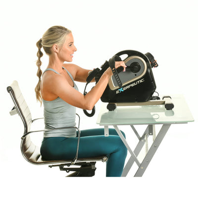 Exerpeutic 2000M Motorized Electric Legs and Arms Pedal Exerciser Mini Exercise Bike- new in box