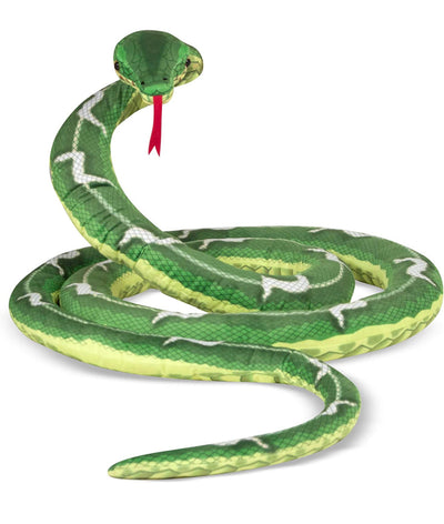 Melissa & Doug Giant Boa Constrictor - Lifelike Stuffed Animal Snake (over 14 feet long)- NEW!!!