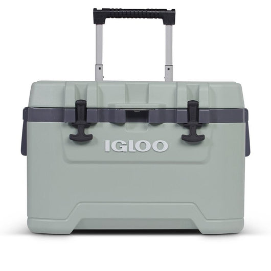 Igloo Overland 52 qt. Ice Chest Cooler with Wheels, Green**New**