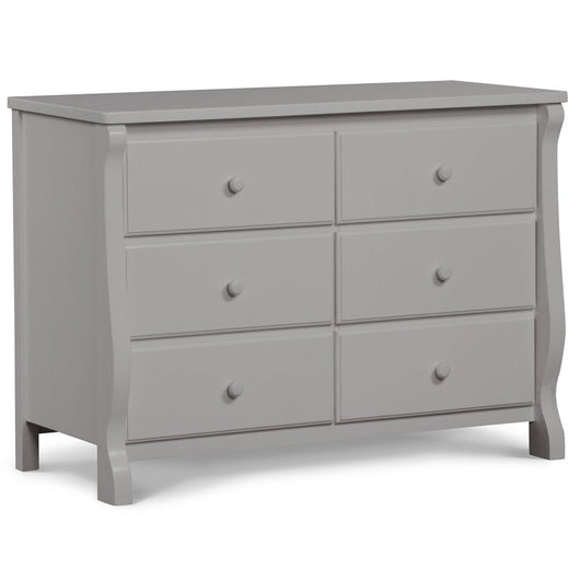Delta Children 6 Drawer Dresser, Gray**New in Box**