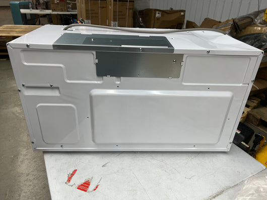 1.6 cu. ft. Over the Range Microwave in White!! NEW OUT OF BOX, DENT ON FRONT LEFT CORNER, FROM SHIPPING(TESTED WORKS GREAT)!!
