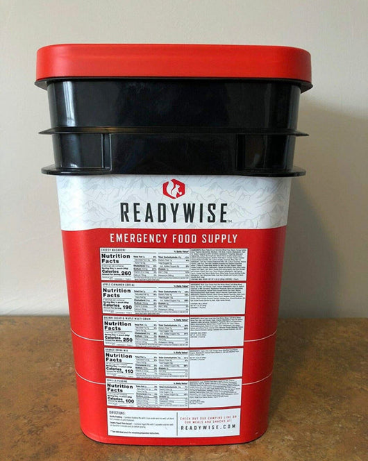 ReadyWise 124 Serving Ultimate Preparedness Pack, 25 Year Shelf Life- NEW!! (Missing 2 Packets)