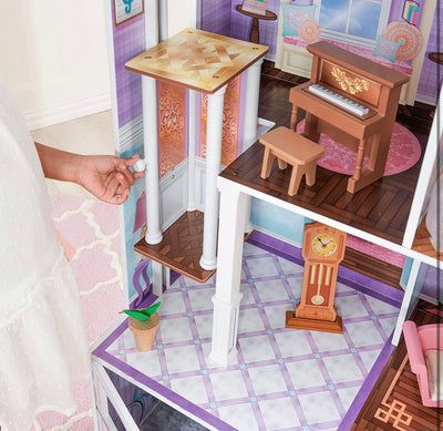 KidKraft Country Estate Wooden Dollhouse for 12-Inch Dolls with 31-Piece Accessories, Gift for Ages 3+!  -Brand new in the box