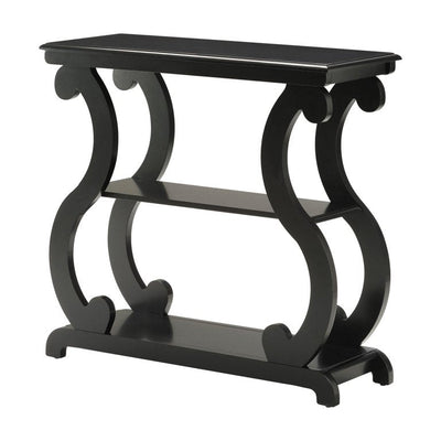 Lucy Console Table, Ivory distressed distressed finish, transitional for living room, entryway or bedroom**New in box**