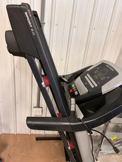 Pro-Form Sport 6.0 Treadmill with 20" x 60" Tread Belt, 0 - 10 Percent Digital Quick Incline Control, 20 Workout Apps and EKG Heart Rate Monitor! - (USED)  -Used but is very clean, tested and works great, photos shown