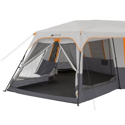 Ozark Trail 12-Person 3-Room Instant Cabin Tent with Screen Room**New**