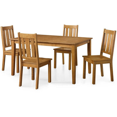Better Homes and Gardens Bankston Dining Chair, Set of 4,Honey**new in box**