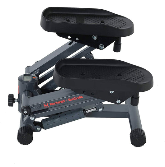 Women’s Health Men’s Health Bluetooth Cardio Stair Stepper with Adjustable Resistance Bands and with MyCloudFitness App, Black- NEW IN BOX!!!!