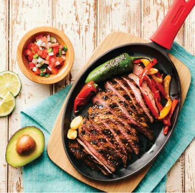 Tramontina Cast Iron Fajita Set, 2-pack (new in the box)