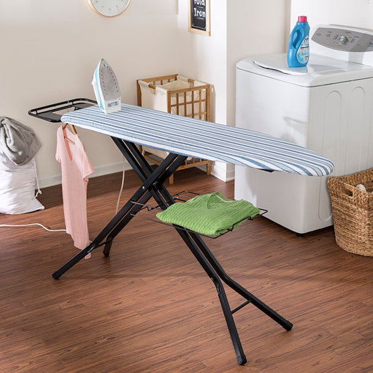 Honey Can Do 4 Leg Hd Iron Board W/Rest, Blue**New in Box**