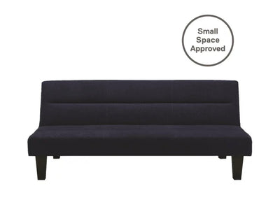 DHP Kebo Futon with Microfiber Cover, Blue- NEW AND ASSEMBLED!!!