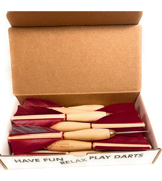 American ProDart Tournament Dart, Set of 12, Red- NEW IN BOX!!!!