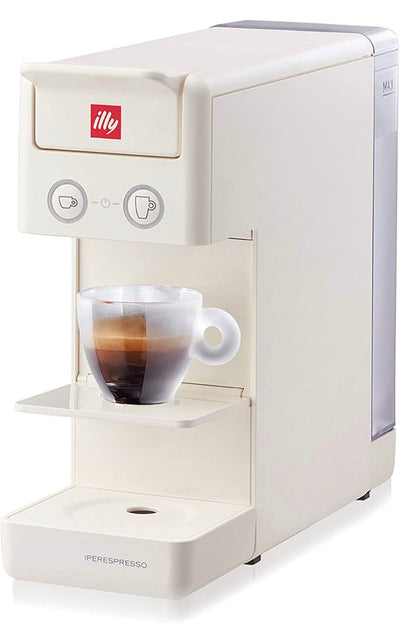 Illy Y3.3 Espresso and Coffee Machine, 12.20x3.9x10.40 (White)- Lightly Used, Very Clean and Works Great!!!!