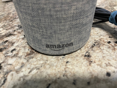 Amazon - Echo (2nd Gen) - Smart Speaker with Alexa- grey
