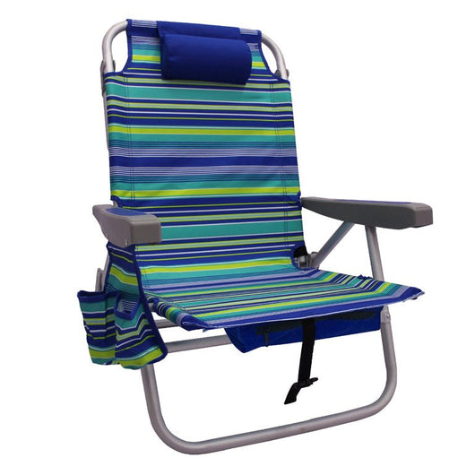 Mainstays Backpack Aluminum Beach Chair - Multi-color**New**