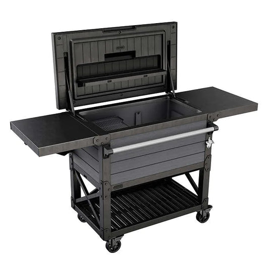 Keter Patio Cooler & Beverage Cart!! NEW AND ASSEMBLED