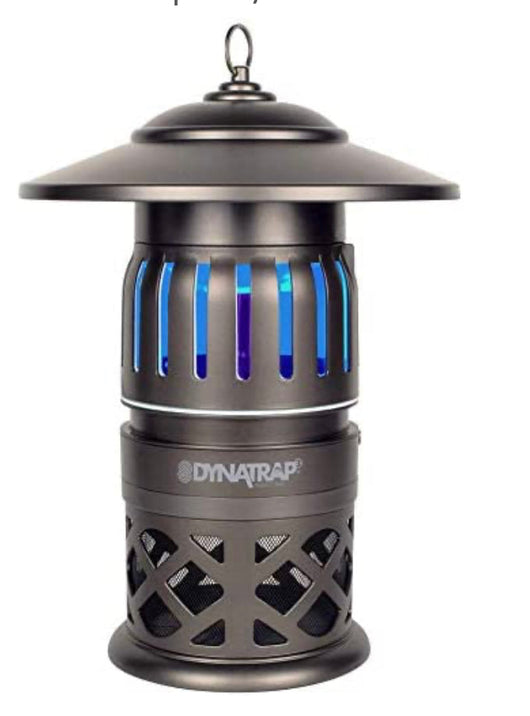 DynaTrap 1/2 Acre Copper Insect and Mosquito Trap with 2 Replacement Bulbs- New in box