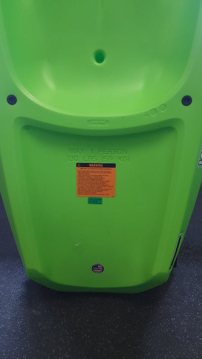 Lifetime 6’ Wave Youth Kayak, Green!! BRAND NEW, MISSING PADDLE!!