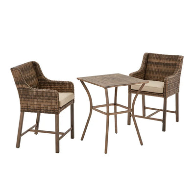 Better Homes & Gardens Hawthorne Park 3-Piece High Outdoor Bistro Set**New and assembled**