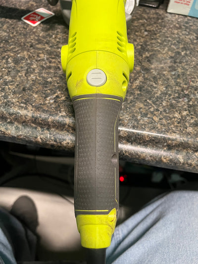 RYOBI 7.5 Amp 4.5 in. Corded Angle Grinder!! VERY LIGHTLY USED, USED ONCE(TESTED WORKS GREAT)!!