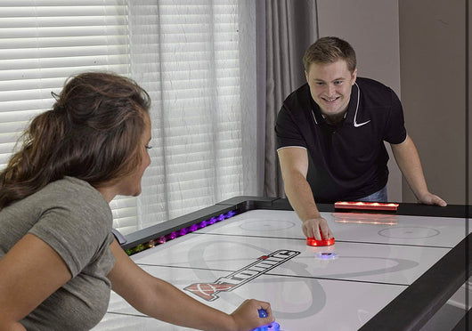 Atomic - Air-swilight hockey tables with 90-inch or 7.5-foot LED light, including light discs and pushers!  -Brand new in the box