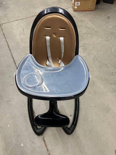 Hot Mom Baby High Chair with 360°Rotate Function,Adjustable Seat Height/Angle Eating Chair,Black- NEW AND ASSEMBLED! (Foot rest is cracked from shipping but otherwise item is perfect)