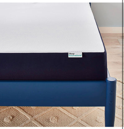 Sleep Innovations Marley 10 Inch Cooling Gel Memory Foam Mattress with Airflow Channel Foam for Breathability, Full Size, Bed in a Box, Medium Firm Support**New in box**