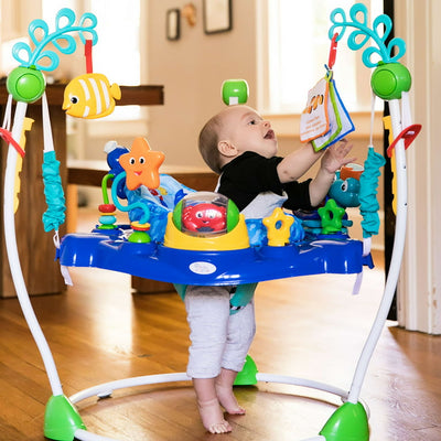 Baby Einstein Neptune's Ocean Discovery Activity Jumper, Ages 6 months +- new in box