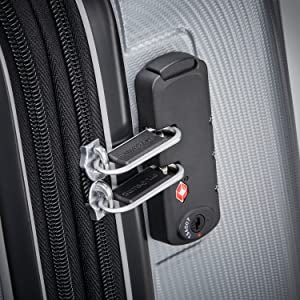 Samsonite Winfield 3 DLX Hardside Expandable Luggage with Spinners, Carry-On 20-Inch, Silver**New in box**