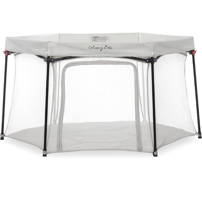 Dream On Me Onyx Playpen in Grey, Baby Playpen, Portable and Lightweight, Playpen for Babies and Toddler - Comes with a Comfortable Padded Floor- NEW IN BOX!!!