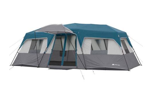 Ozark Trail 20' x 10' x 80" Instant Cabin Tent in Gray and Teal, Sleeps 12- BRAND NEW!!!