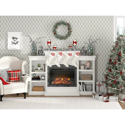 Ameriwood Home Lamont Mantel Fireplace, White! (New in box)